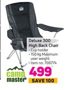  Campmaster Deluxe 300 High Back Chair