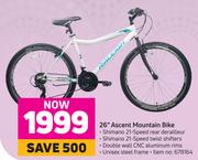 Raleigh 26" Ascent Mountain Bike