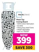 Mainstays Mesh Top Ironing Board