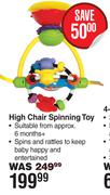 Playgro High Chair Spinning Toy