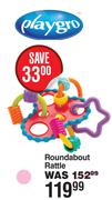 Playgro Round About Rattle