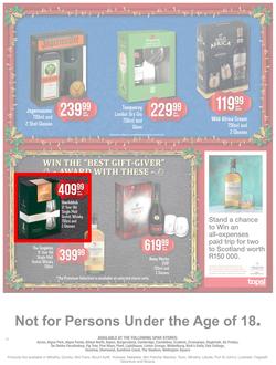 SPAR Eastern Cape : Value We're Proud To Put Our Name On (22 Oct - 3 Nov 2019). Only Available at Selected Stores in the Eastern Cape. Excluding Mthatha, page 10