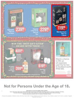 SPAR Eastern Cape : Value We're Proud To Put Our Name On (22 Oct - 3 Nov 2019). Only Available at Selected Stores in the Eastern Cape. Excluding Mthatha, page 10