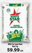White Star Super Maize Meal-5Kg Each