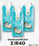 Silvermill Coconut Milk-For 3 x 330ml
