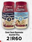 Clover Classic Mayonnaise Assorted-For 2 x 750g