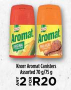 Knorr Aromat Canisters Assorted-For 2 x 70g/75g