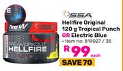 SSA Hellfire Original Tropical Punch Or Electric Blue-120g Each