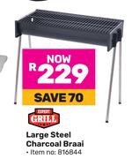 Expert Grill Large Steel Charcoal Braai