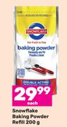 Snowflake Baking Powder Refill-200g Each