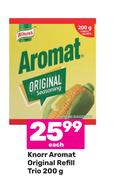Knorr Aromat Original Refill Trio-200g Each