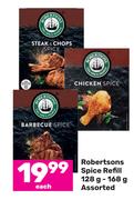 Robertsons Spice Refill Assorted-128g-168g Each