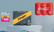 Coca-Cola Or Schweppes Soft Drink-For 2 x 6 x 200ml