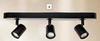 DH 4000K Straight 2 Light Spotlight Black