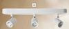 DH 4000K Straight 3 Light Spotlight White