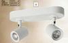 DH Straight 2 Light Spotlight White