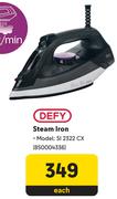 Defy Steam Iron SI 2322 CX