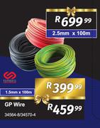 GP Wire 1.5mm x 100m 34564-8/34570-4