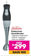 Sunbeam Rubberised Hand Blender