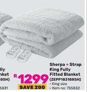 Pure Pleasure Sheroa Strap King Fully Fitted Blanket ZEPP183188SH