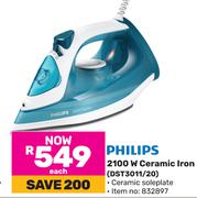 Philips 2100W Ceramic Iron DST3011/20