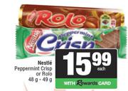 Nestle Peppermint Crisp Or Rolo-48g-49g