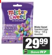 Mister Sweet Speckled Eggs Assorted-100g-125g