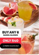 Barrel Glasses-Any 6