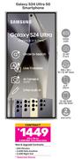 Samsung Galaxy S24 Ultra 5G Smartphone-On 5.2GB Red Core More Data