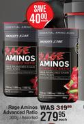 Biogen Rage Aminos Advanced Ratio Assorted-300g Each