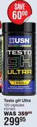 USN Testo gH Ultra 120 Capsules