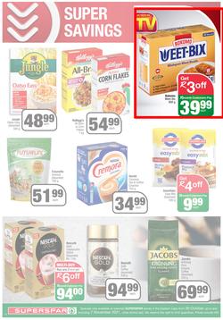 SUPERSPAR EASTERN CAPE : Our Best For Less (26 October - 7 November 2021) Valid In | Bluewater Bay, Amalinda, Knysna, Heather Park, Jeffery's Bay, Rosehill, Protea, Sedgefield, Spandau, page 10