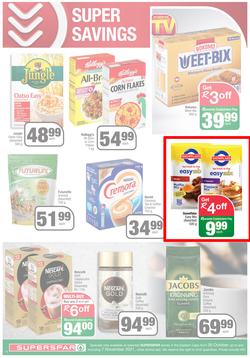 SUPERSPAR EASTERN CAPE : Our Best For Less (26 October - 7 November 2021) Valid In | Bluewater Bay, Amalinda, Knysna, Heather Park, Jeffery's Bay, Rosehill, Protea, Sedgefield, Spandau, page 10