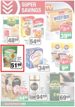 SUPERSPAR EASTERN CAPE : Our Best For Less (26 October - 7 November 2021) Valid In | Bluewater Bay, Amalinda, Knysna, Heather Park, Jeffery's Bay, Rosehill, Protea, Sedgefield, Spandau, page 10