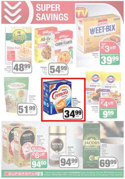 SUPERSPAR EASTERN CAPE : Our Best For Less (26 October - 7 November 2021) Valid In | Bluewater Bay, Amalinda, Knysna, Heather Park, Jeffery's Bay, Rosehill, Protea, Sedgefield, Spandau, page 10