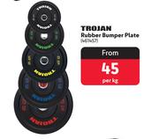 Trojan Rubber Bumper Plate 461457-Per Kg