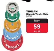 Trojan Olympic Weight Plate 437118-Per Kg