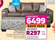 Macy Daybed Plus Ottoman 3 Piece