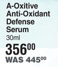 Avene A-Oxitive Anti Oxidant Defence Serum-30ml