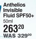 LA Roche Posay Anthelios Invisible Fluid SPF50+-50ml