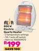 Alva 800W Electric Quartz Heater