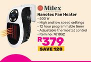 Milex Nanotec Fan Heater