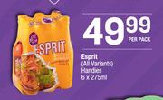 Esprit (All Variants) Handies-6 x 275ml Per Pack
