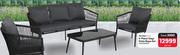 Terraceleisure 4-Piece Onyx Patio Rope Set-Per Set