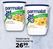 Parmalat Low Fat Yoghurt Assorted-1Kg Each