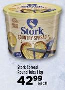 Stork Spread Round Tubs-1Kg Each