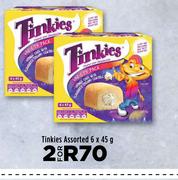 Tinkies Assorted-For 2 x 6 x 45g