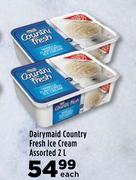Dairymaid Country Fresh Ice Cream Assorted-2L Each