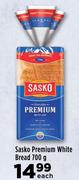 Sasko Premium White Bread-700g Each