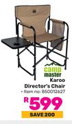  Camp Master Karoo Director's Chair
